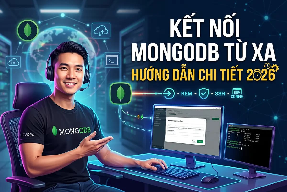 Hướng dẫn thiết lập và kết nối MongoDB từ xa (Remote MongoDB)